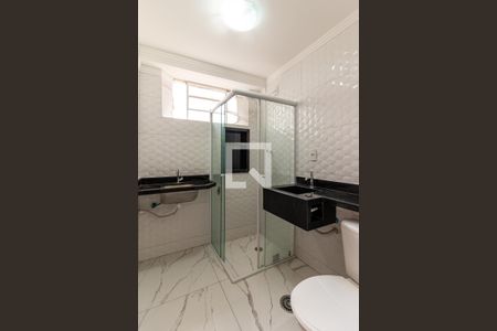 Banheiro de kitnet/studio à venda com 1 quarto, 29m² em Santa Ifigênia, São Paulo