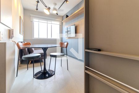 Sala de apartamento à venda com 1 quarto, 25m² em Vila Buarque, São Paulo