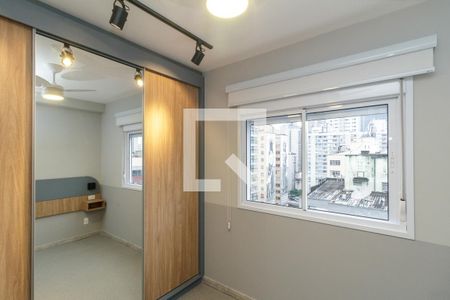 Quarto de apartamento à venda com 1 quarto, 25m² em Vila Buarque, São Paulo