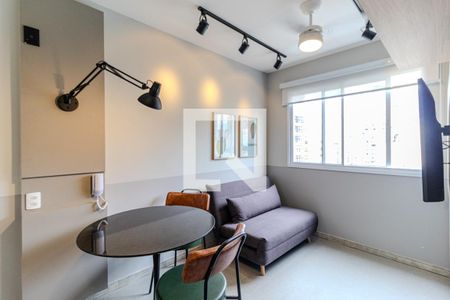Sala/Cozinha de apartamento à venda com 1 quarto, 25m² em Vila Buarque, São Paulo