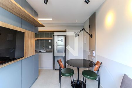 Sala de apartamento à venda com 1 quarto, 25m² em Vila Buarque, São Paulo