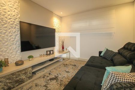 Sala de TV de casa à venda com 4 quartos, 340m² em Loteamento Alphaville Campinas, Campinas