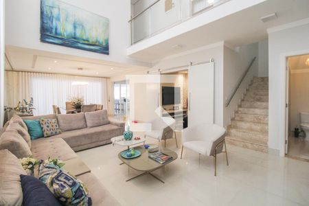Sala de Estar de casa à venda com 4 quartos, 340m² em Loteamento Alphaville Campinas, Campinas