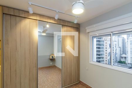 Quarto de apartamento à venda com 1 quarto, 25m² em Vila Buarque, São Paulo