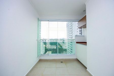 Sala - Varanda de apartamento à venda com 1 quarto, 45m² em Santo Amaro, São Paulo