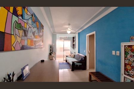 Sala de apartamento para alugar com 3 quartos, 78m² em Cidade Ocian, Praia Grande