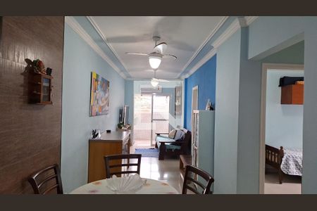 Sala  de apartamento para alugar com 3 quartos, 78m² em Cidade Ocian, Praia Grande