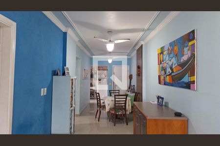 Sala de apartamento para alugar com 3 quartos, 78m² em Cidade Ocian, Praia Grande