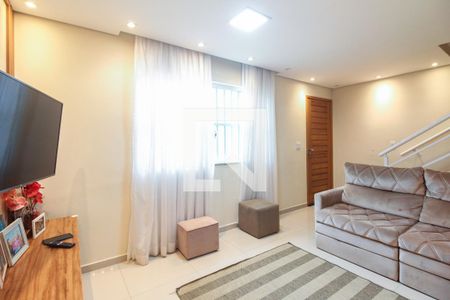 Sala  de casa de condomínio à venda com 2 quartos, 76m² em Vila Esperança, São Paulo
