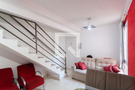 Sala de apartamento à venda com 2 quartos, 98m² em Jardim Leblon, Belo Horizonte