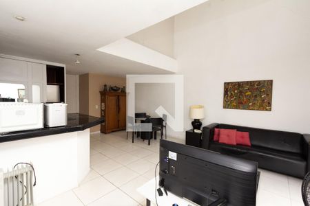 Sala/Cozinha de apartamento à venda com 1 quarto, 73m² em Vila Nova Conceição, São Paulo