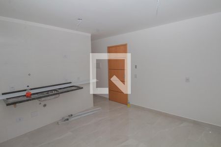 Sala/Cozinha de apartamento à venda com 1 quarto, 48m² em Parque Independencia, São Paulo