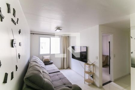 Sala de apartamento para alugar com 2 quartos, 51m² em Jardim Elizabete, Taboão da Serra