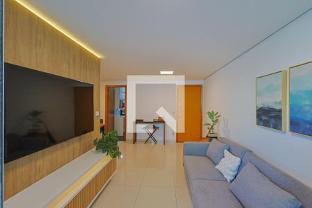 Sala de apartamento à venda com 4 quartos, 103m² em Liberdade, Belo Horizonte