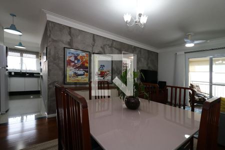 Sala de Jantar de apartamento à venda com 3 quartos, 91m² em Vila America, Santo André
