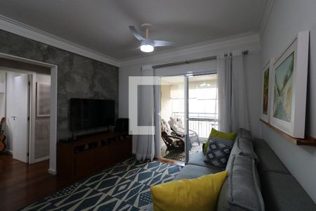 Sala de apartamento à venda com 3 quartos, 91m² em Vila America, Santo André