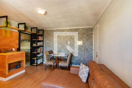 Sala de apartamento à venda com 2 quartos, 50m² em Estância Velha, Canoas
