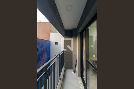 Studio para alugar com 26m², 1 quarto e sem vagaVaranda