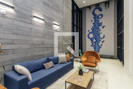 Studio para alugar com 26m², 1 quarto e sem vagaÁrea comum -  Hall Social