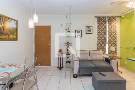 Sala de apartamento à venda com 3 quartos, 70m² em Buritis, Belo Horizonte