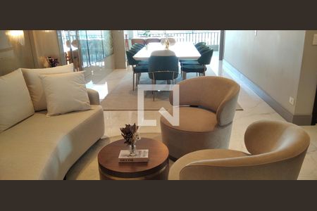 Apartamento à venda com 252m², 4 quartos e 4 vagas Apartamento à venda com 252m², 4 quartos e 4 vagasSala de Estar