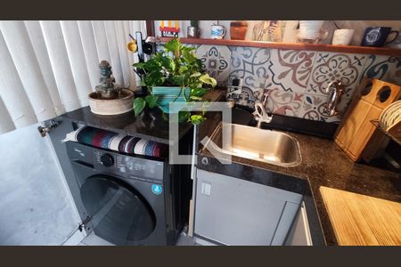 Churrasqueira / Área de Serviço de apartamento para alugar com 3 quartos, 120m² em Jardim Bonfiglioli, Jundiaí