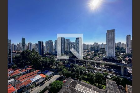 Vista de apartamento para alugar com 1 quarto, 97m² em Brooklin Paulista, São Paulo