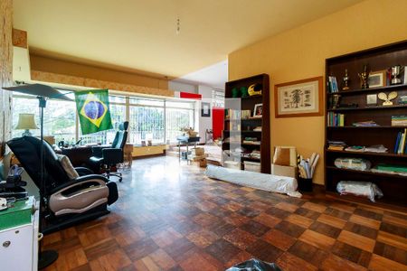 Sala de casa para alugar com 4 quartos, 416m² em Campo Belo, São Paulo