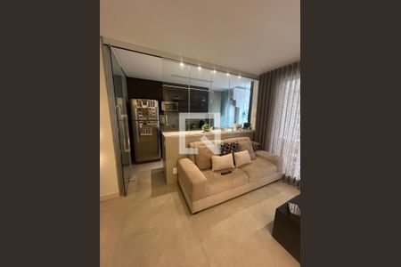 Cozinha com cortina de vidro de apartamento para alugar com 2 quartos, 82m² em Serra do Curral Del Rey, Belo Horizonte