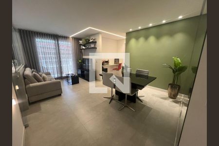 Sala de apartamento para alugar com 2 quartos, 82m² em Serra do Curral Del Rey, Nova Lima
