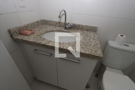 Banheiro da Suíte de apartamento para alugar com 1 quarto, 45m² em Centro Histórico de São Paulo, São Paulo