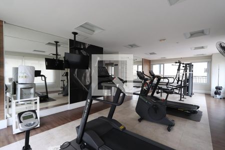 Área comum - Academia de apartamento para alugar com 1 quarto, 45m² em Centro Histórico de São Paulo, São Paulo