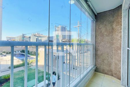 Varanda da Sala de apartamento para alugar com 2 quartos, 43m² em Vila São João, Guarulhos