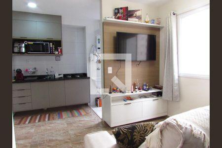 Sala/Cozinha de apartamento para alugar com 2 quartos, 36m² em Paraíso do Morumbi, São Paulo