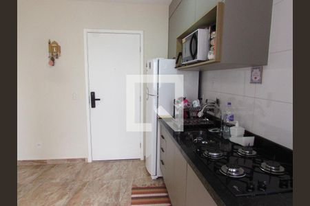 Cozinha de apartamento para alugar com 2 quartos, 36m² em Paraíso do Morumbi, São Paulo