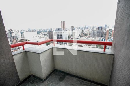 Varanda de apartamento para alugar com 1 quarto, 41m² em Cerqueira César, São Paulo