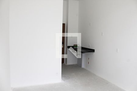Quarto / Cozinha de kitnet/studio à venda com 1 quarto, 21m² em Perdizes, São Paulo