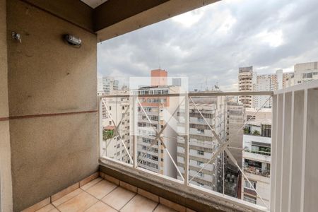 Sacada de apartamento à venda com 2 quartos, 58m² em Bela Vista, São Paulo