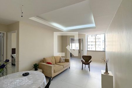 Sala de apartamento à venda com 2 quartos, 65m² em Laranjeiras, Rio de Janeiro