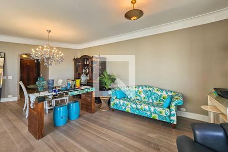 Sala de apartamento para alugar com 5 quartos, 220m² em Vila Luis Antonio, Guarujá