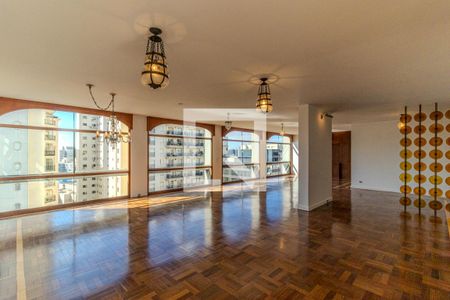 Sala de apartamento para alugar com 4 quartos, 490m² em Higienópolis, São Paulo
