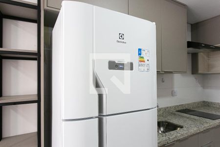 Studio para alugar com 24m², 1 quarto e sem vagaCozinha - Geladeira