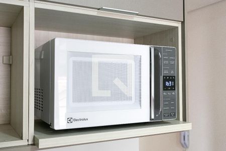 Studio para alugar com 24m², 1 quarto e sem vagaCozinha - Microondas