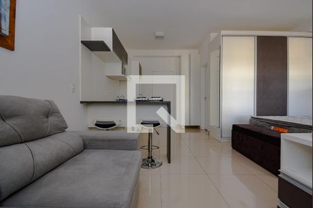Sala de apartamento para alugar com 1 quarto, 37m² em Jardim do Mar, São Bernardo do Campo