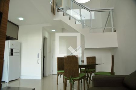 Sala de apartamento para alugar com 1 quarto, 63m² em Jardim do Mar, São Bernardo do Campo