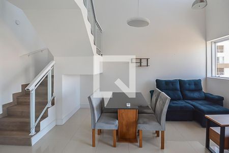Sala/Cozinha de apartamento para alugar com 1 quarto, 63m² em Jardim do Mar, São Bernardo do Campo