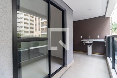 Varanda da Sala de apartamento para alugar com 2 quartos, 56m² em Aclimação, São Paulo