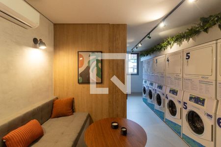 Studio à venda com 26m², 1 quarto e sem vagaLavanderia