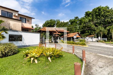 Fachada do Condomínio de casa de condomínio para alugar com 3 quartos, 88m² em Campo Grande, Rio de Janeiro
