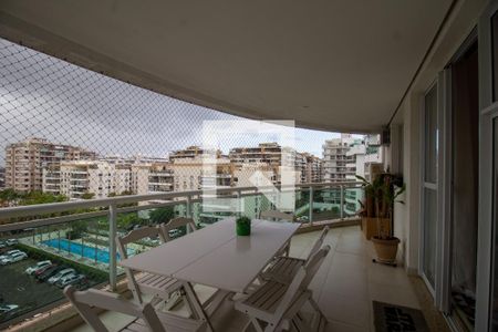 Varanda de apartamento à venda com 3 quartos, 94m² em Recreio dos Bandeirantes, Rio de Janeiro